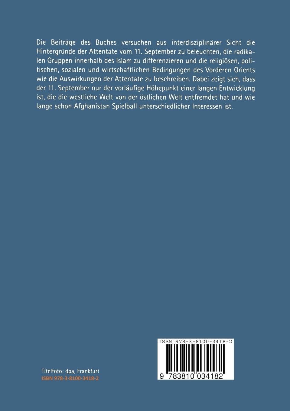 Rückseitencover Weltlage