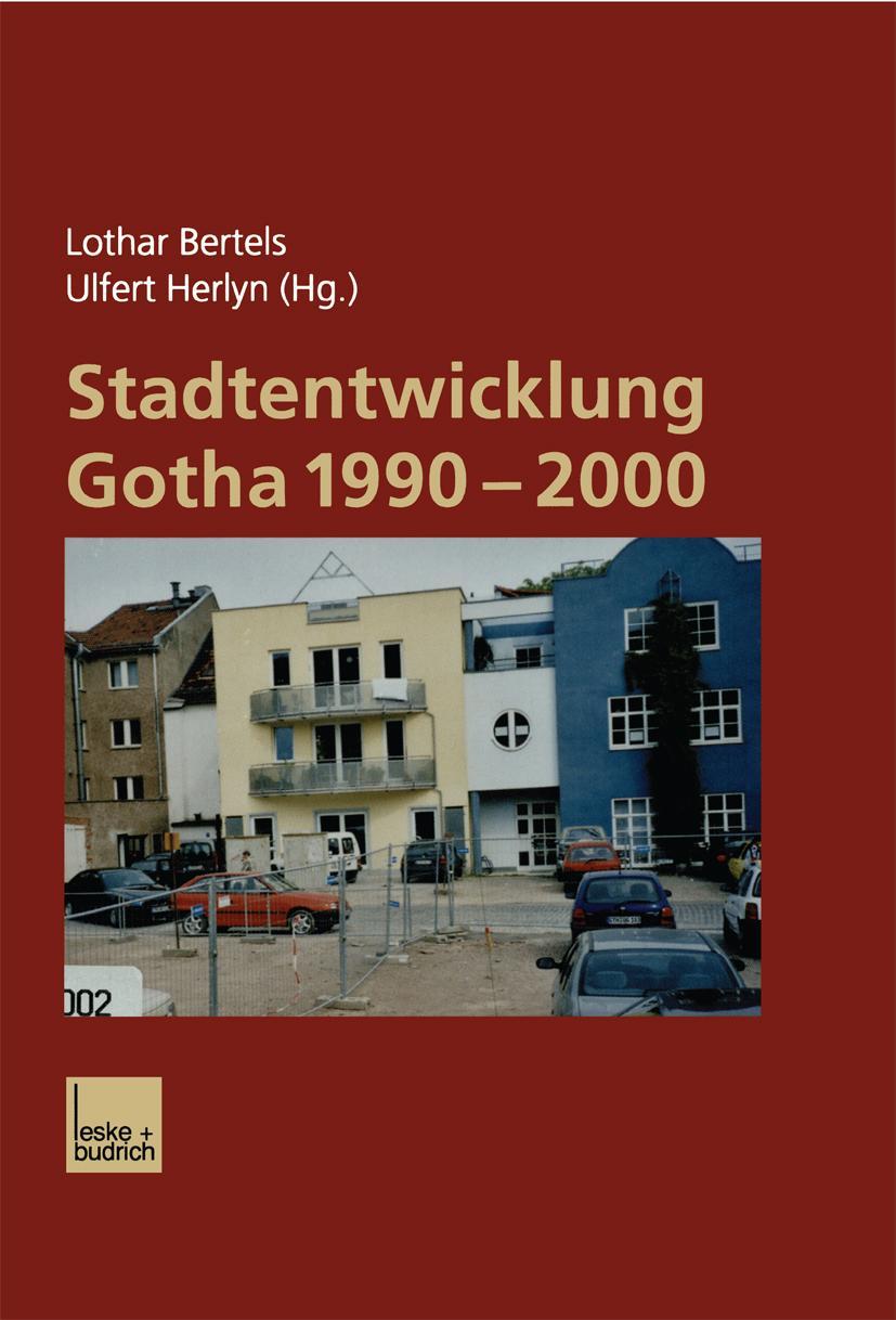 Vorderes Coverbild Stadtentwicklung Gotha 1990-2000