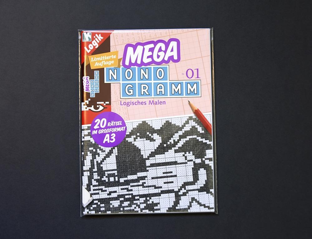 Beispielinhalt (Bild) Mega-Nonogramm 01