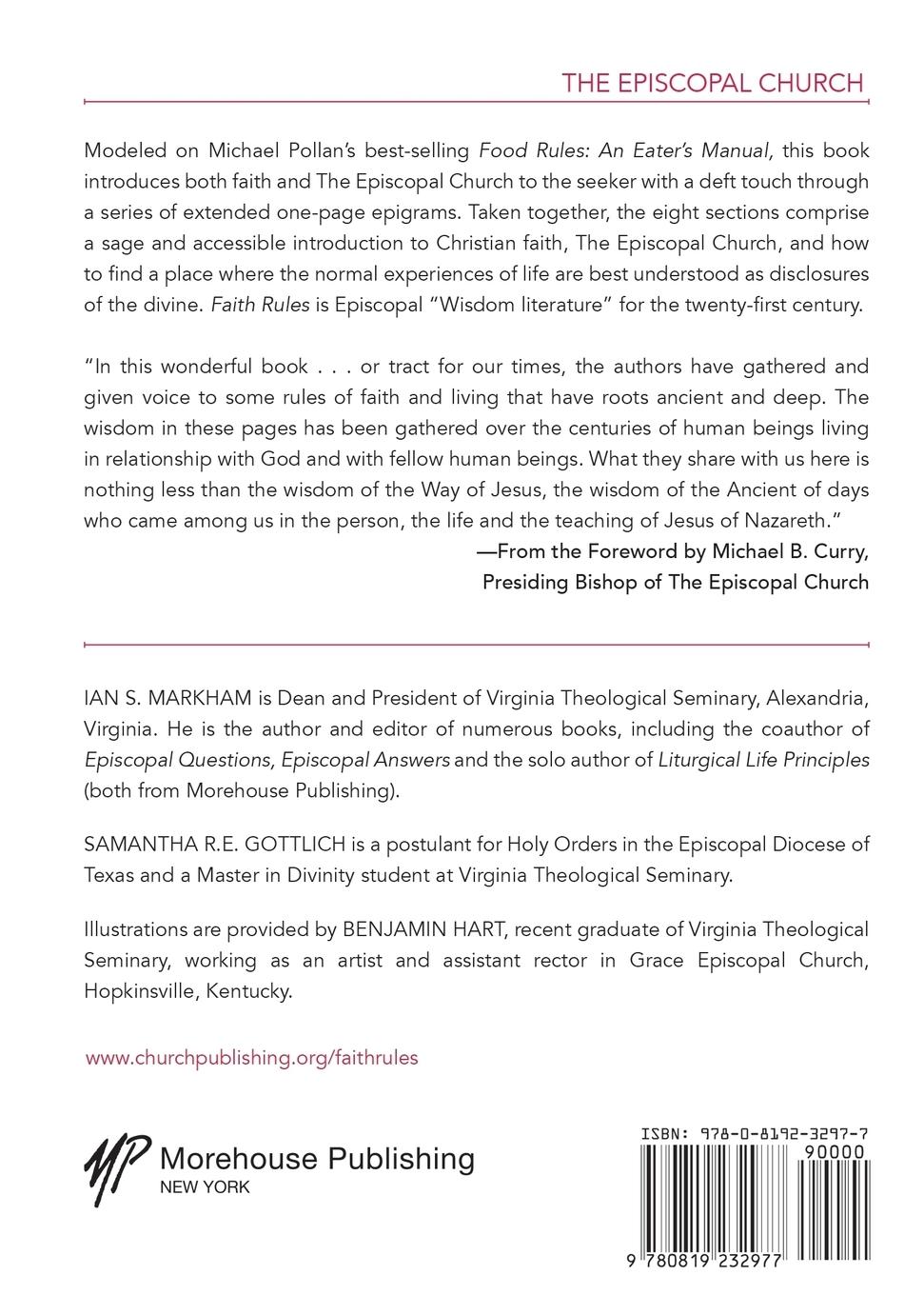Rückseitencover Faith Rules