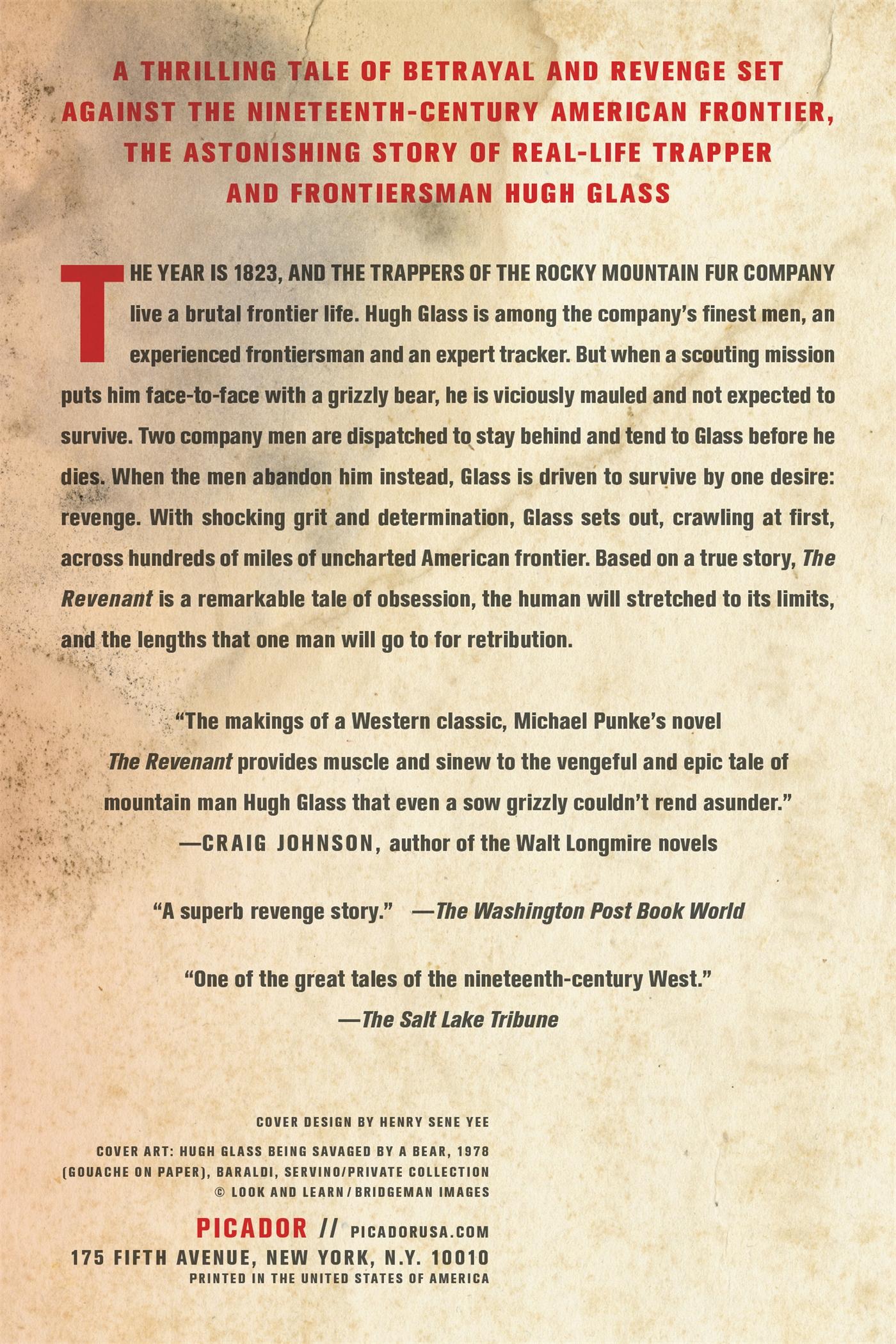 Rückseitencover The Revenant