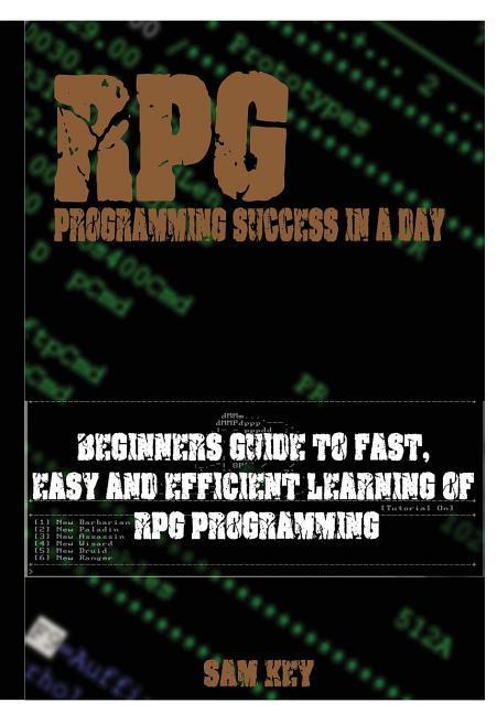 Vorderes Coverbild RPG Programming Success In A Day
