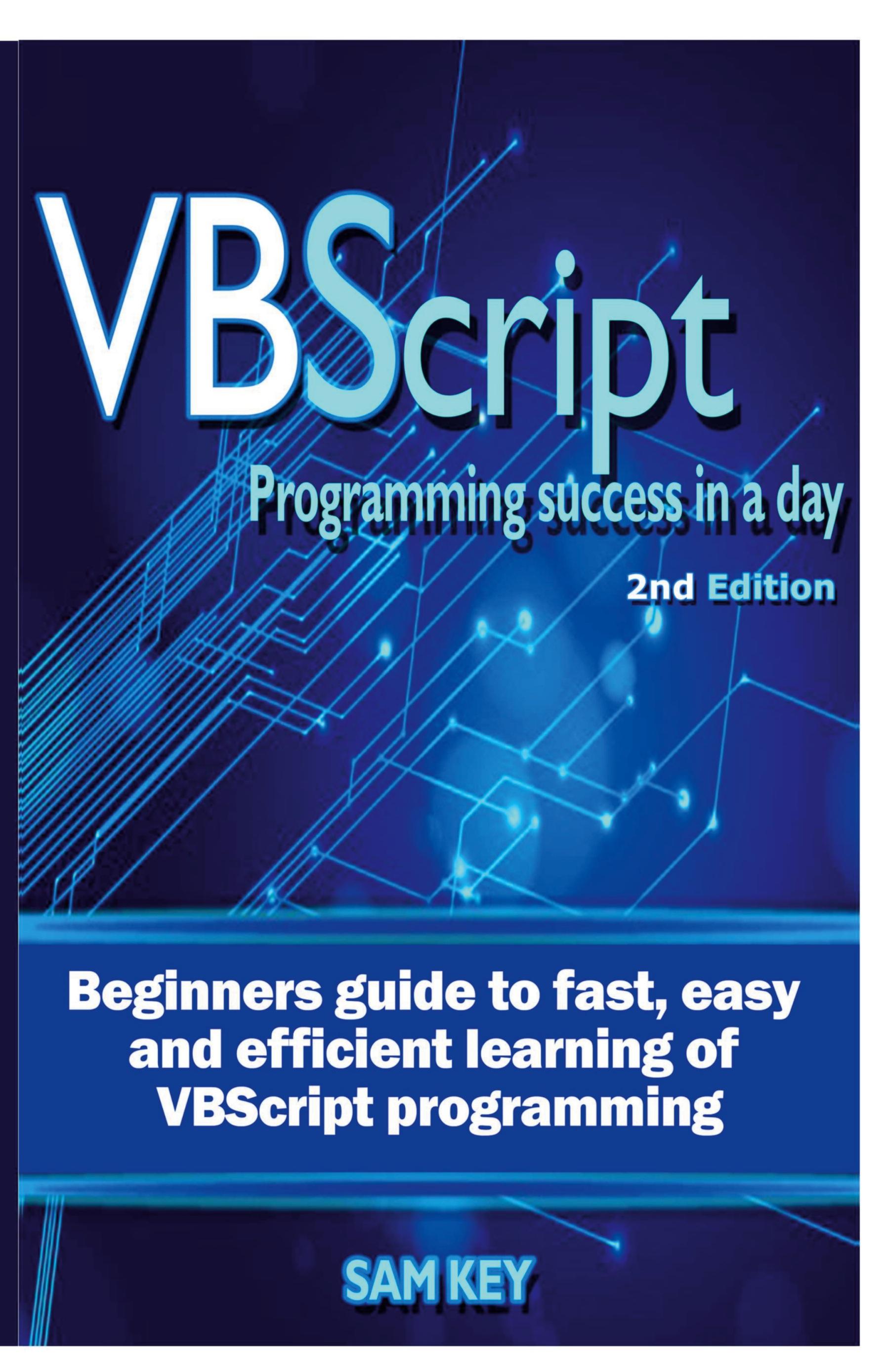 Vorderes Coverbild VBScript Programming Success In A Day