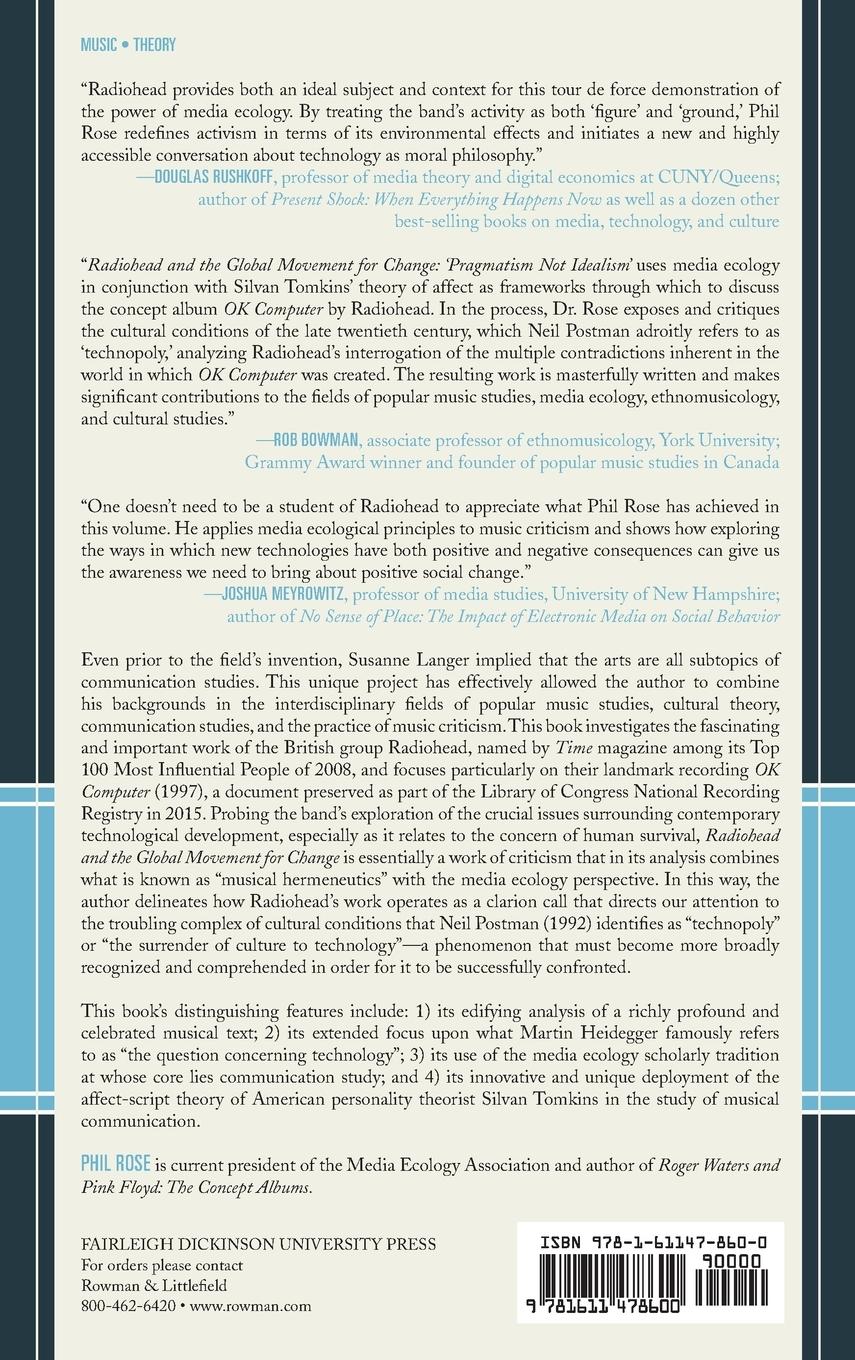 Rückseitencover Radiohead and the Global Movement for Change