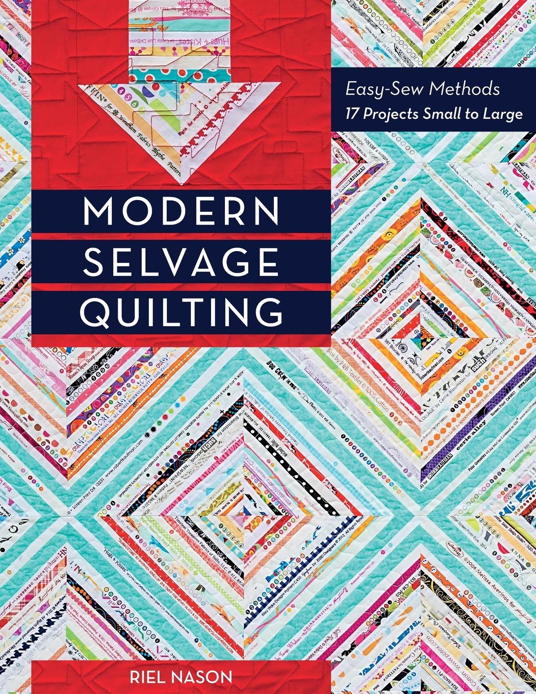 Vorderes Coverbild Modern Selvage Quilting - Print-On-Demand Edition