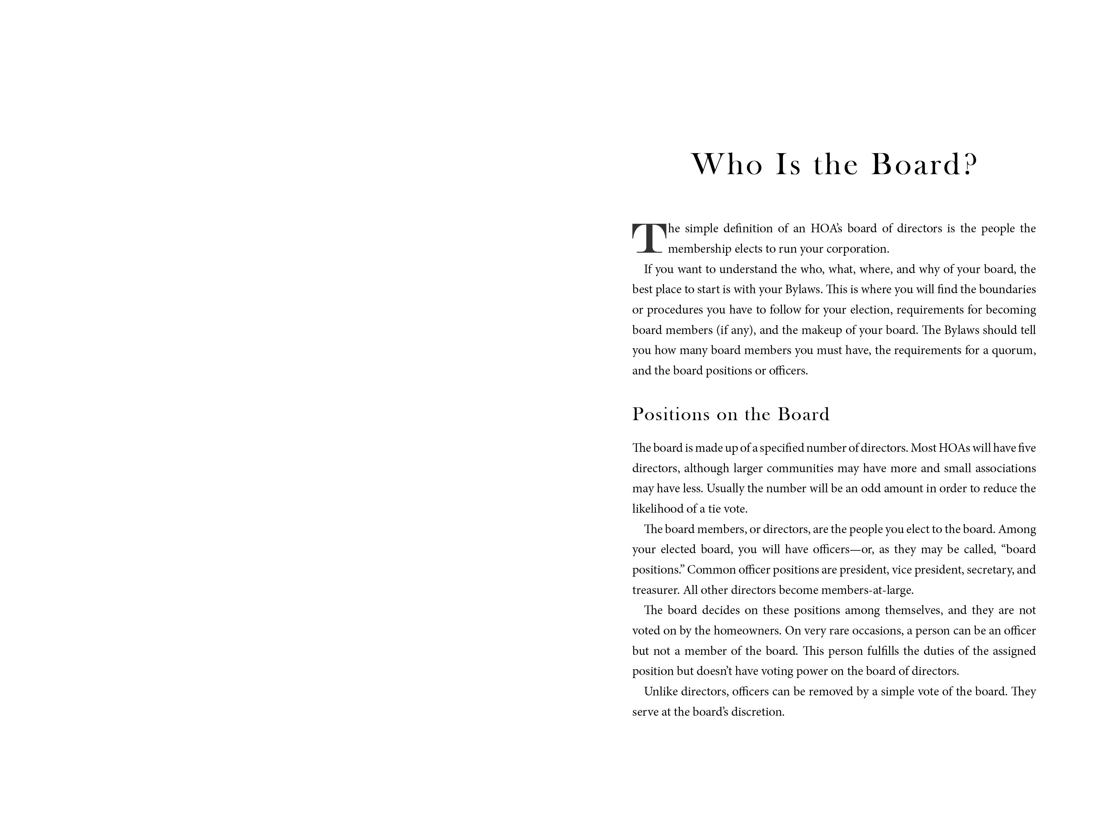 Beispielinhalt (Bild) How to Succeed with Your Homeowners Association