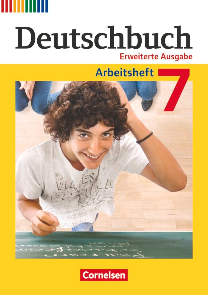 Vorderes Coverbild Deutschbuch 7. Schuljahr. Erweiterte Ausgabe - Arbeitsheft mit Lösungen