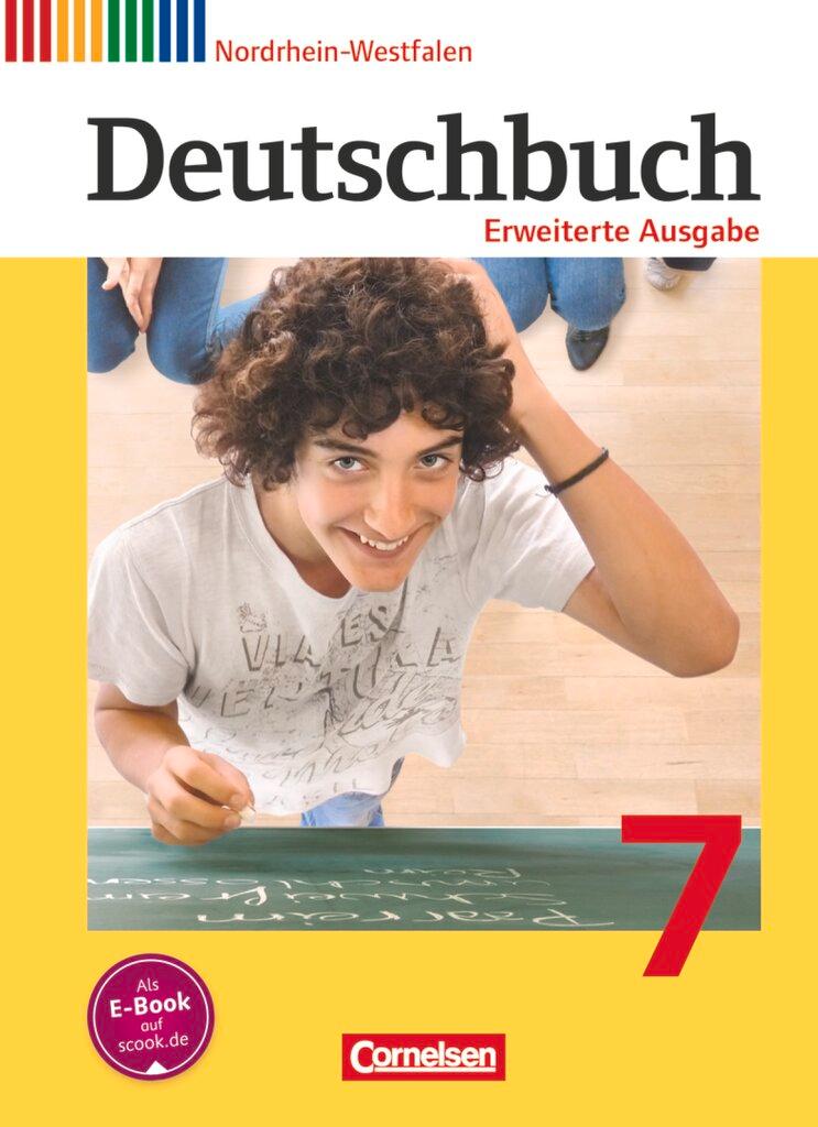 Vorderes Coverbild Deutschbuch 7. Schuljahr. Erweiterte Ausgabe - Nordrhein-Westfalen - Schülerbuch