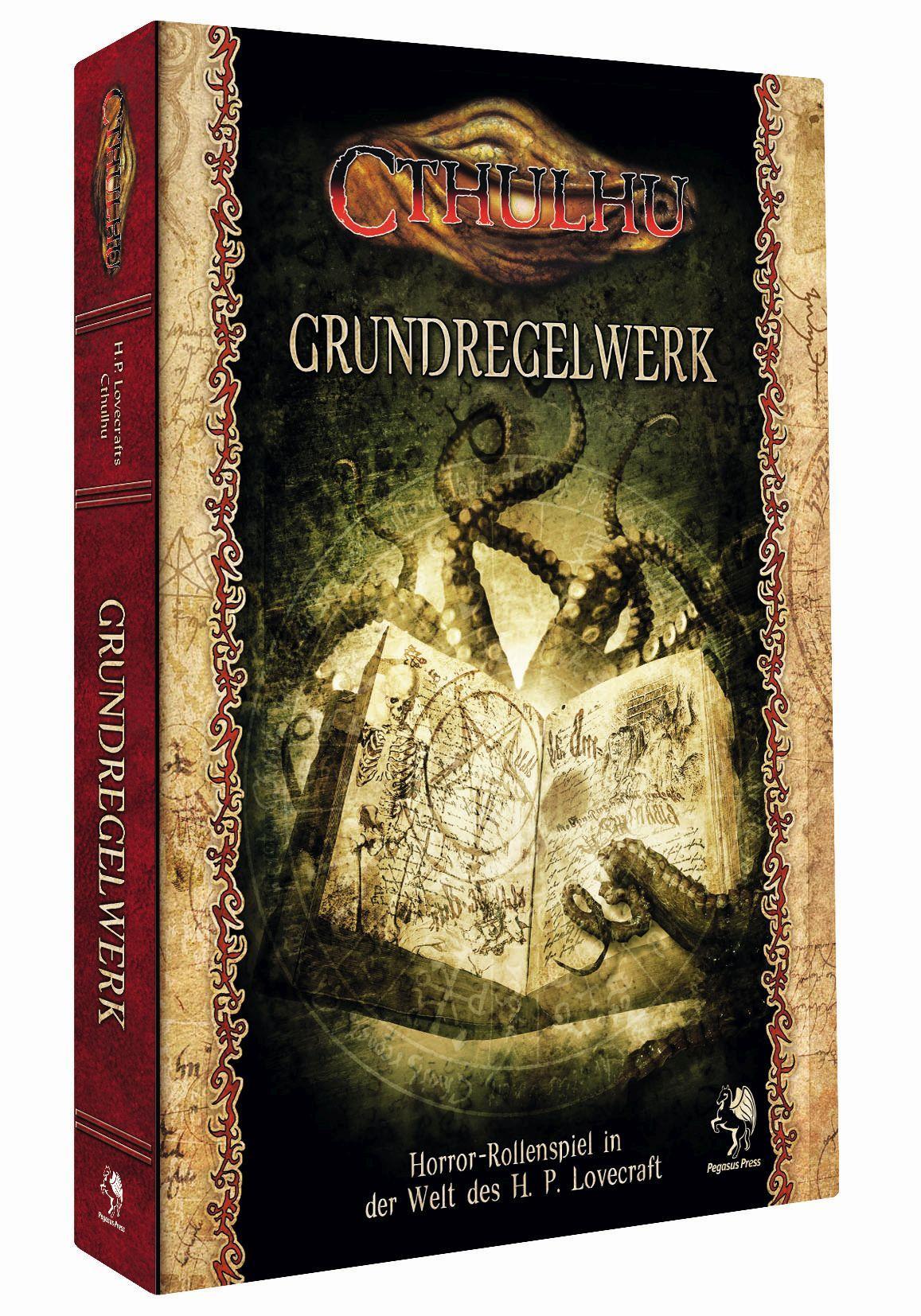 Vorderes Coverbild Cthulhu Grundregelwerk