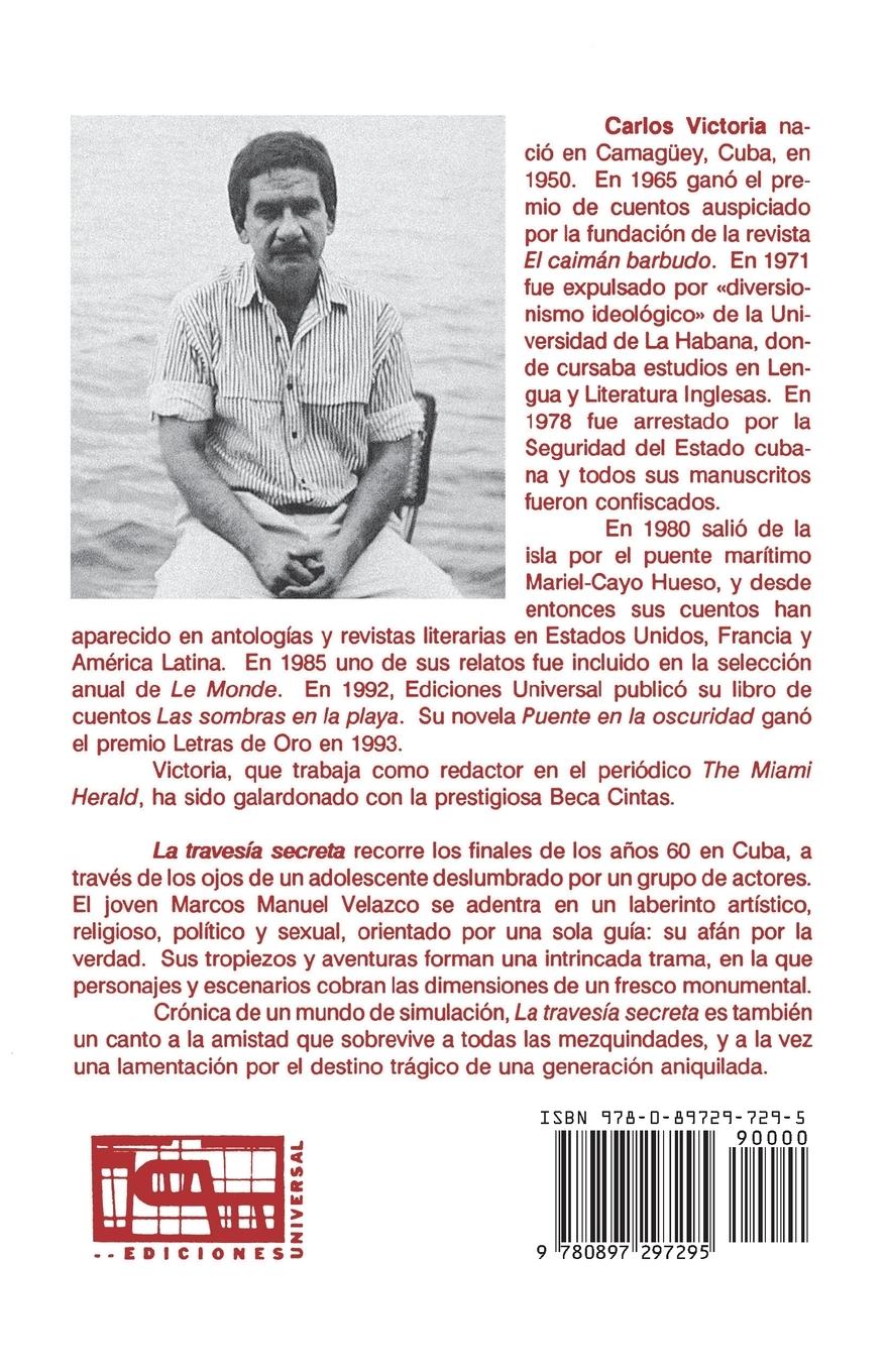 Rückseitencover LA TRAVESÍA SECRETA