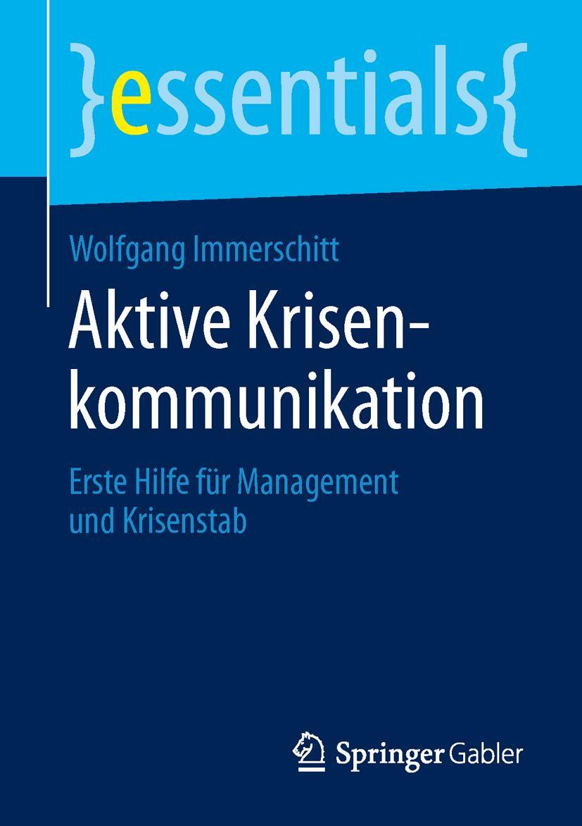 Vorderes Coverbild Aktive Krisenkommunikation