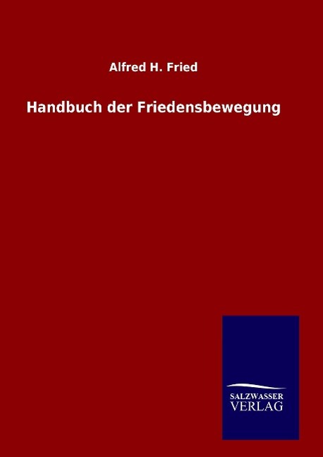 Vorderes Coverbild Handbuch der Friedensbewegung