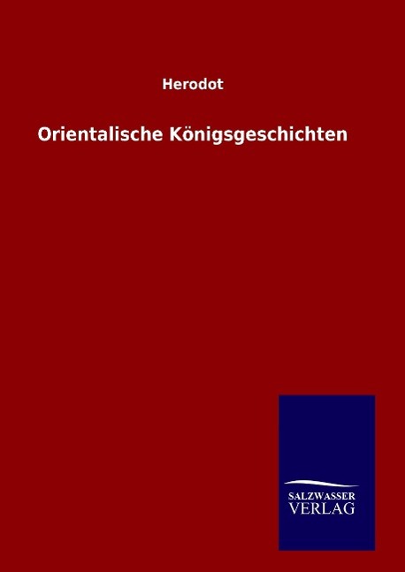 Vorderes Coverbild Orientalische Königsgeschichten