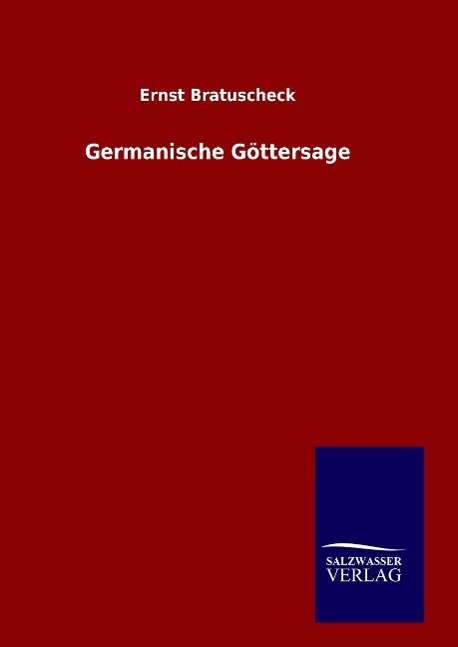 Vorderes Coverbild Germanische Göttersage