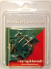 Vorderes Coverbild Pin Fähnchen grün