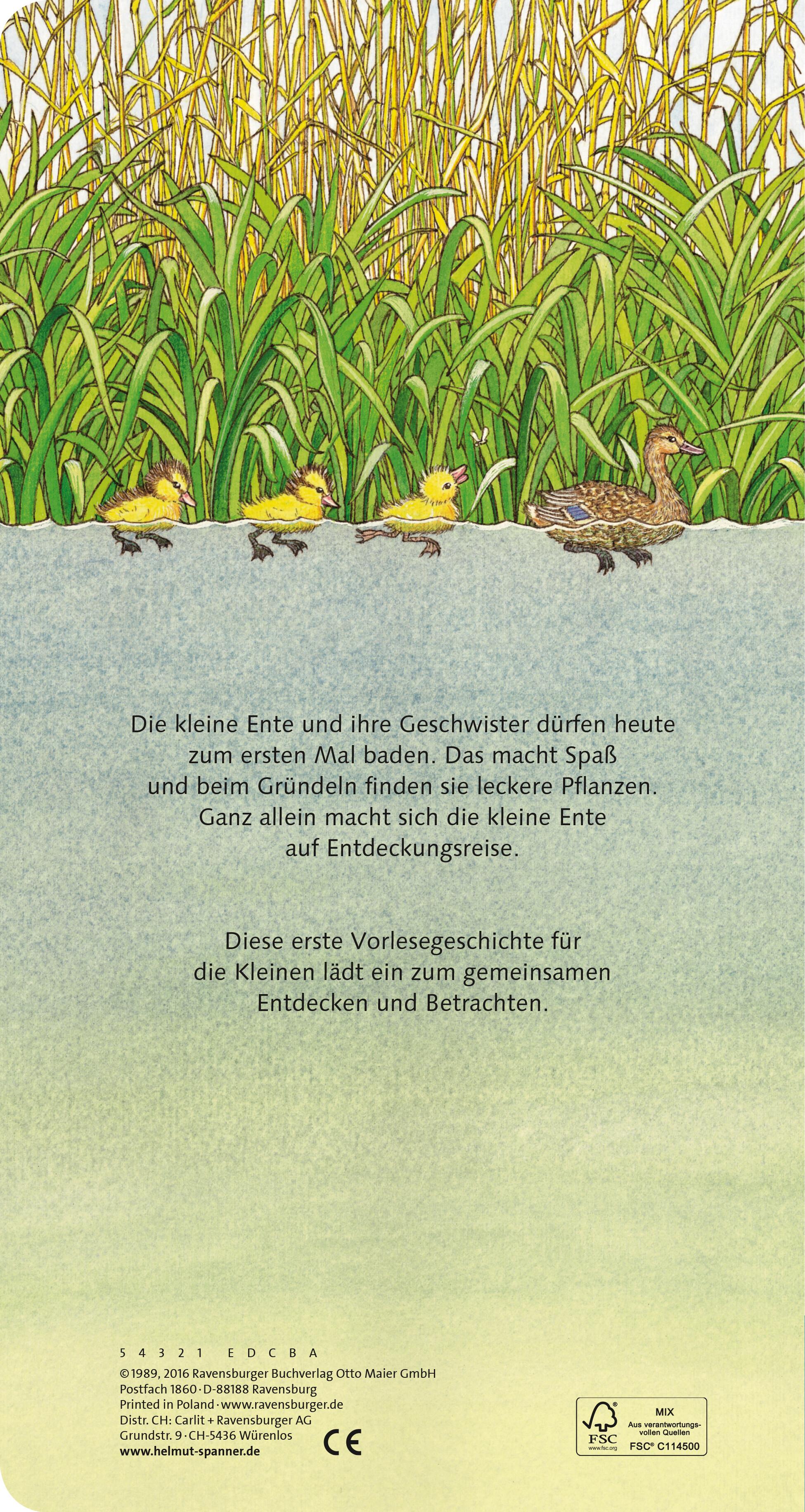 Rückseitencover Ich bin die kleine Ente