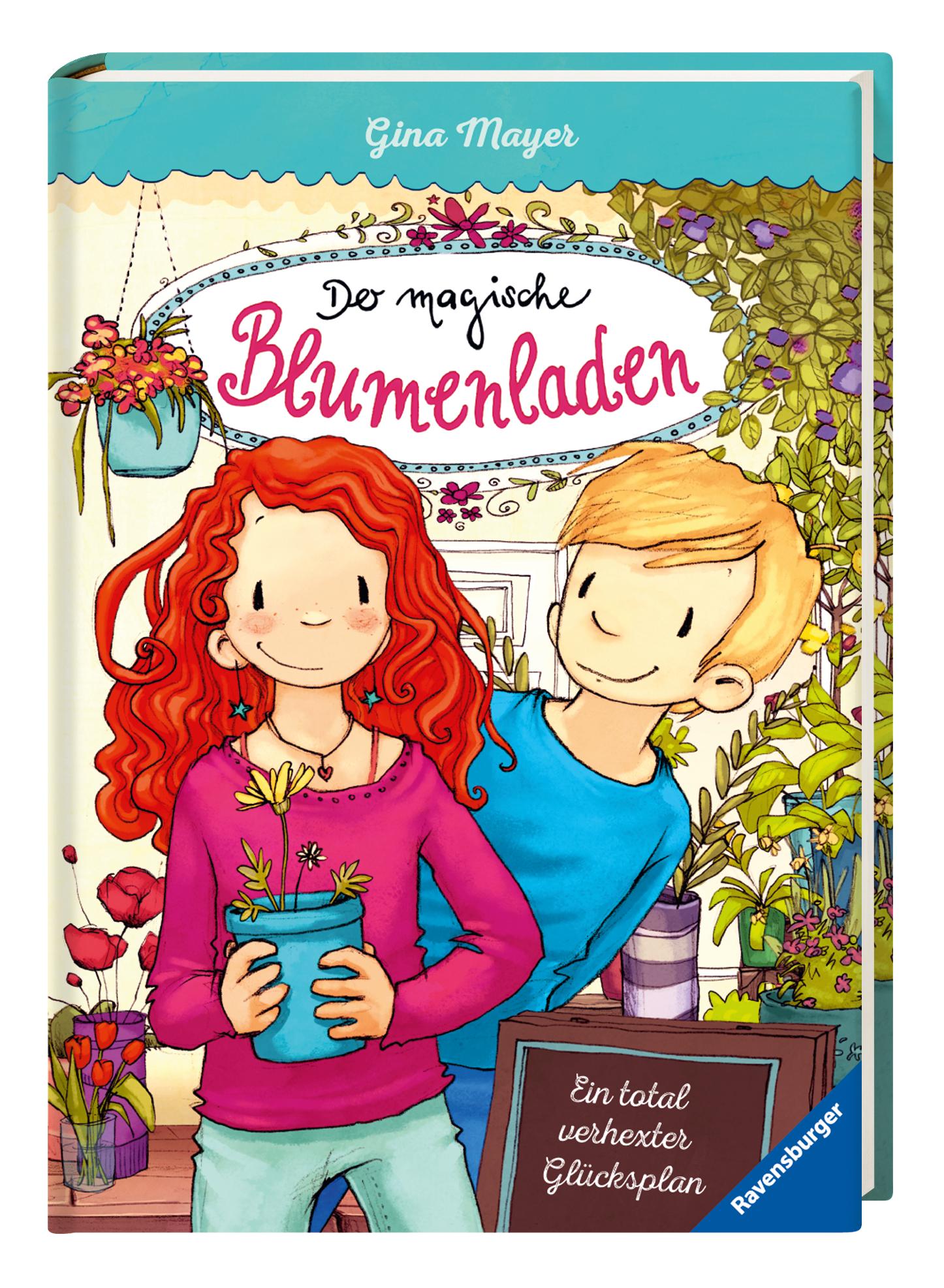 Beispielinhalt (Bild) Der magische Blumenladen 02: Ein total verhexter Glücksplan