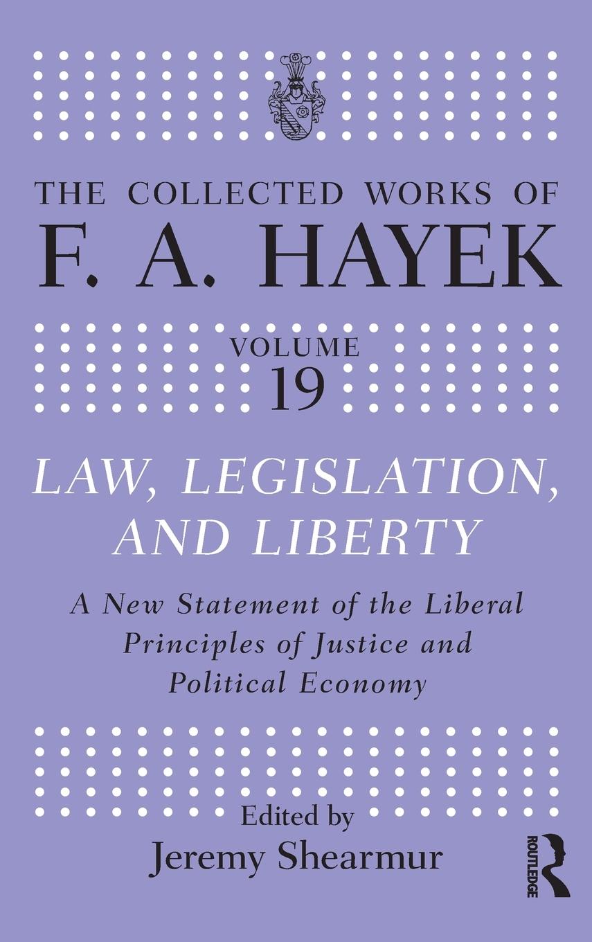 Vorderes Coverbild Law, Legislation, and Liberty