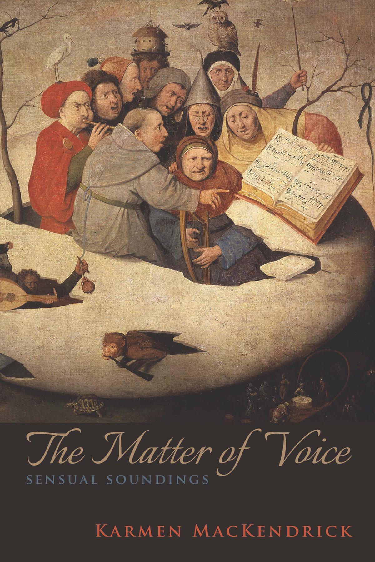 Vorderes Coverbild The Matter of Voice