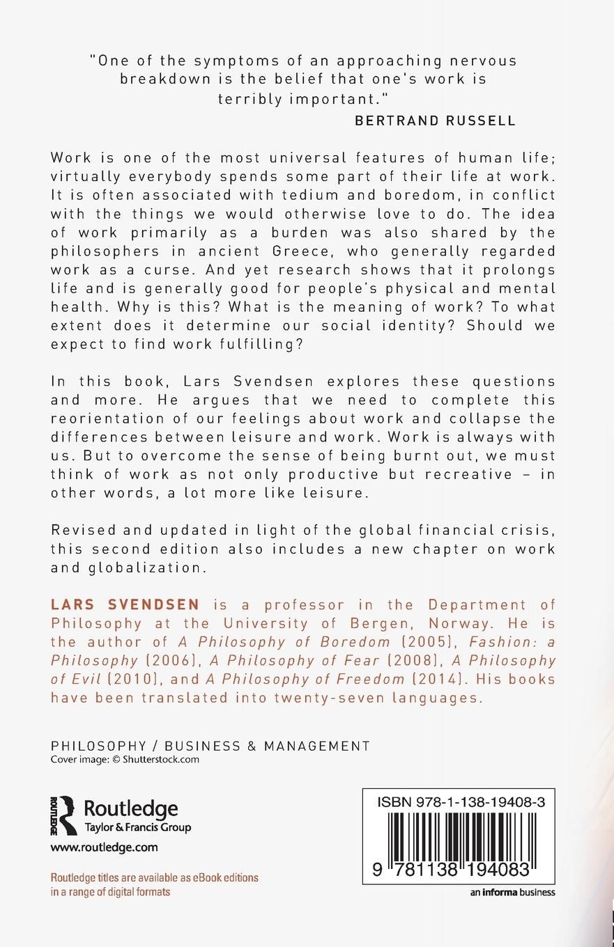 Rückseitencover Work