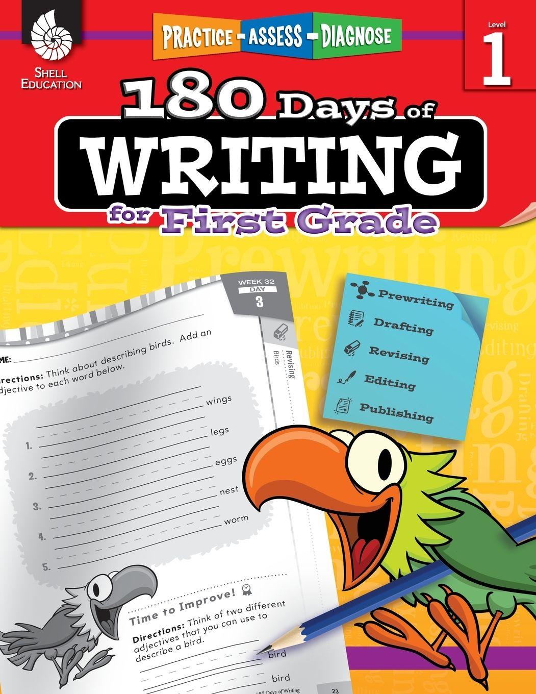 Vorderes Coverbild 180 Days of Writing for First Grade