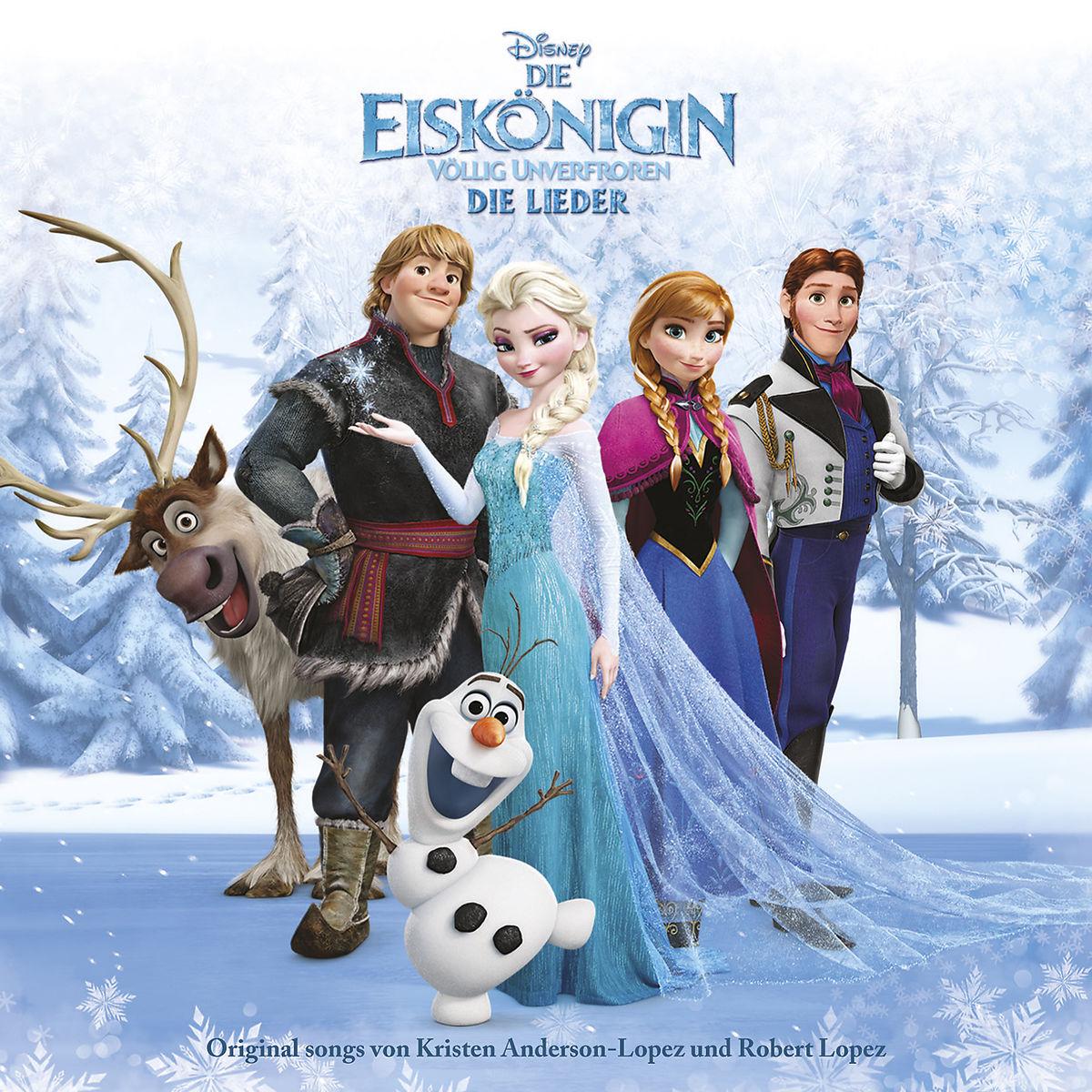 Vorderes Coverbild Die Eiskönigin (Frozen) - Die Lieder