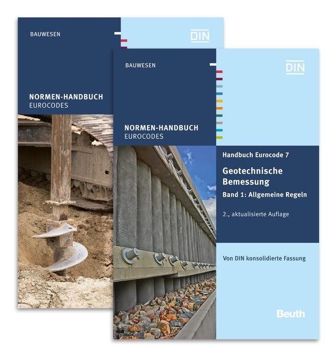 Vorderes Coverbild Handbuch Eurocode 7 - Geotechnische Bemessung