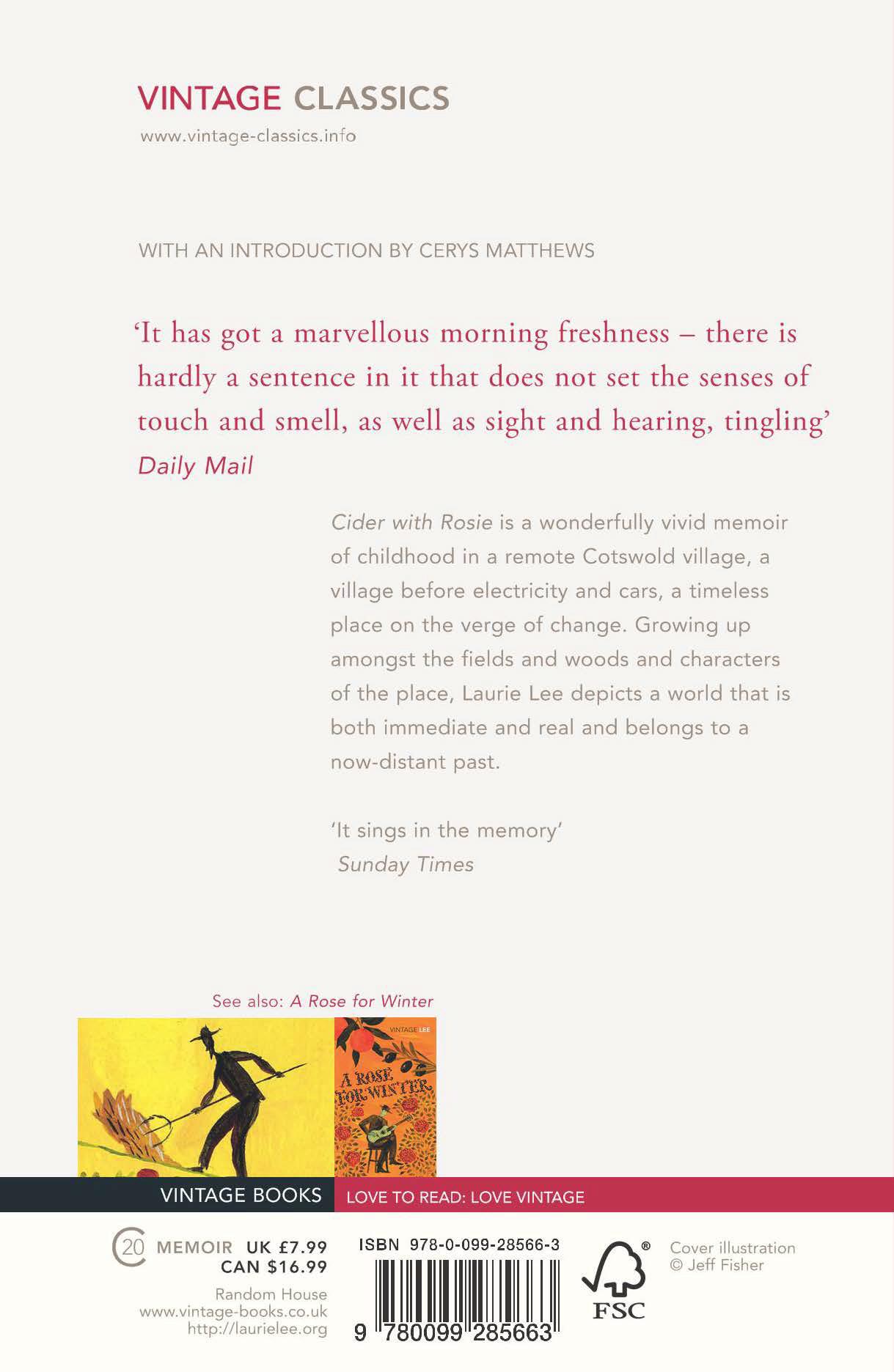 Rückseitencover Cider with Rosie