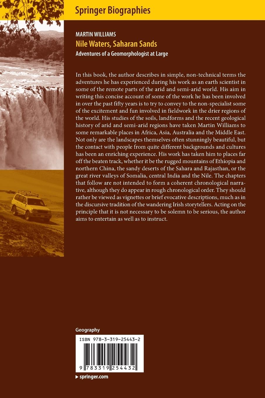 Rückseitencover Nile Waters, Saharan Sands