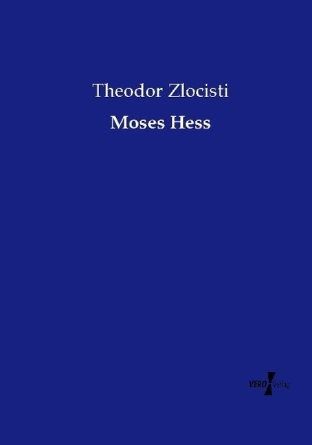 Vorderes Coverbild Moses Hess