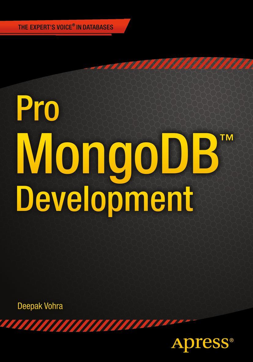 Vorderes Coverbild Pro MongoDB Development