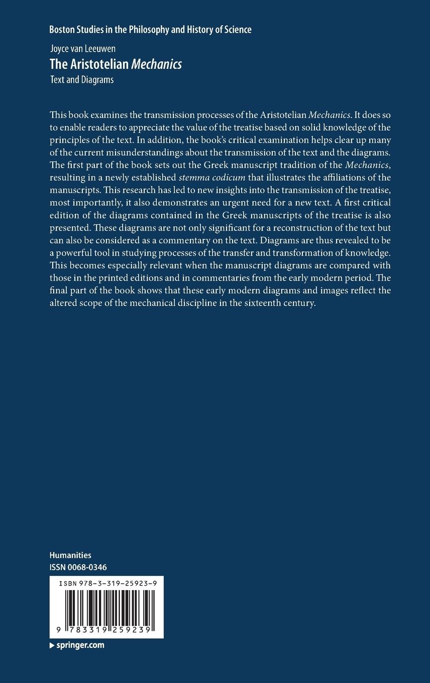 Rückseitencover The Aristotelian Mechanics