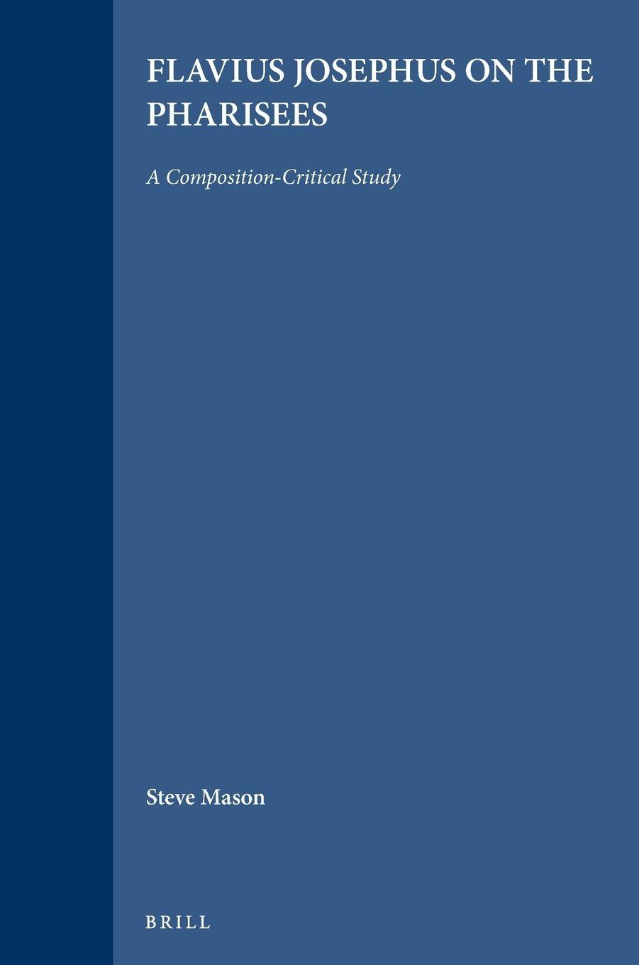 Vorderes Coverbild Flavius Josephus on the Pharisees