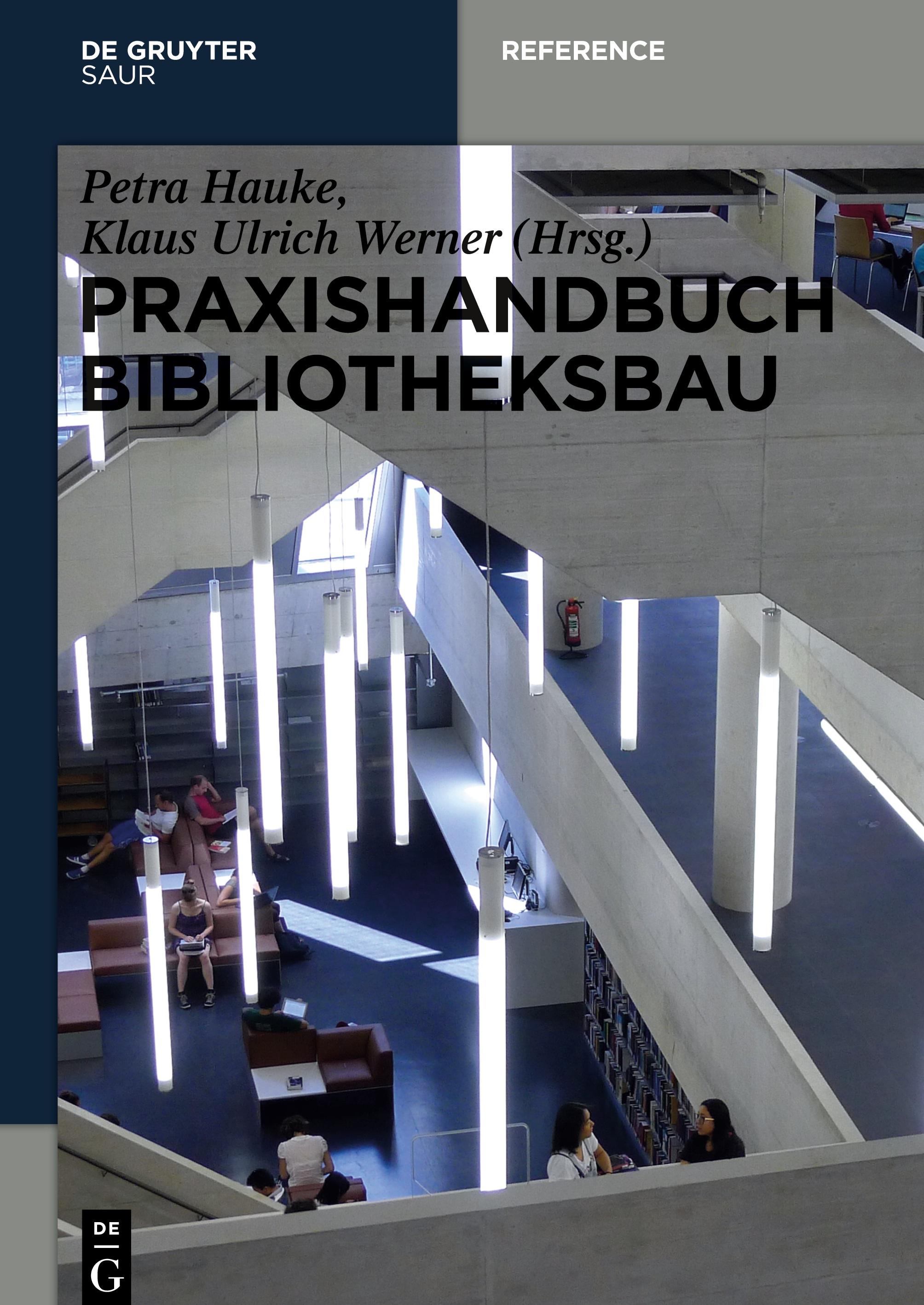 Vorderes Coverbild Praxishandbuch Bibliotheksbau