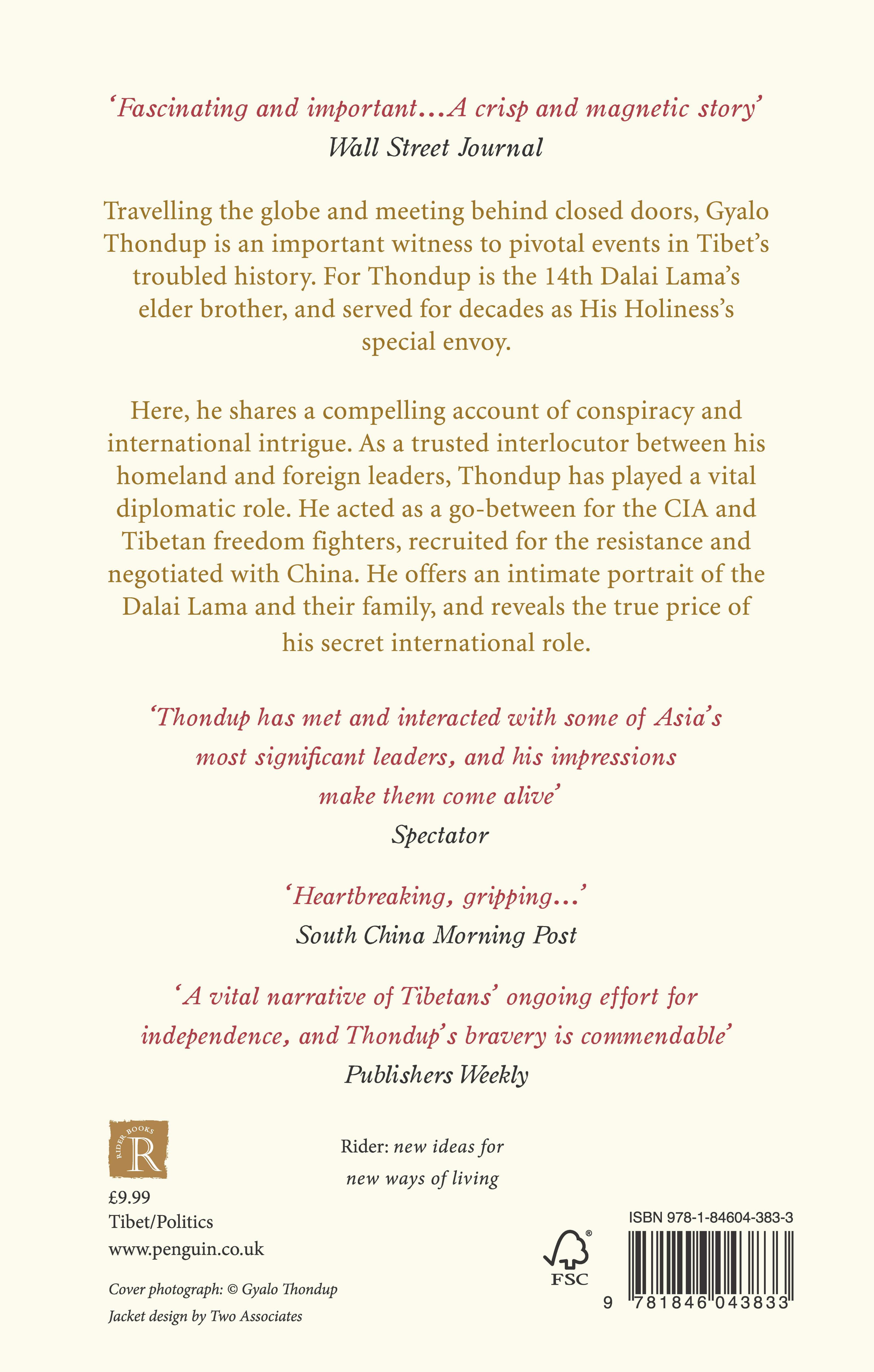 Rückseitencover The Noodle Maker of Kalimpong