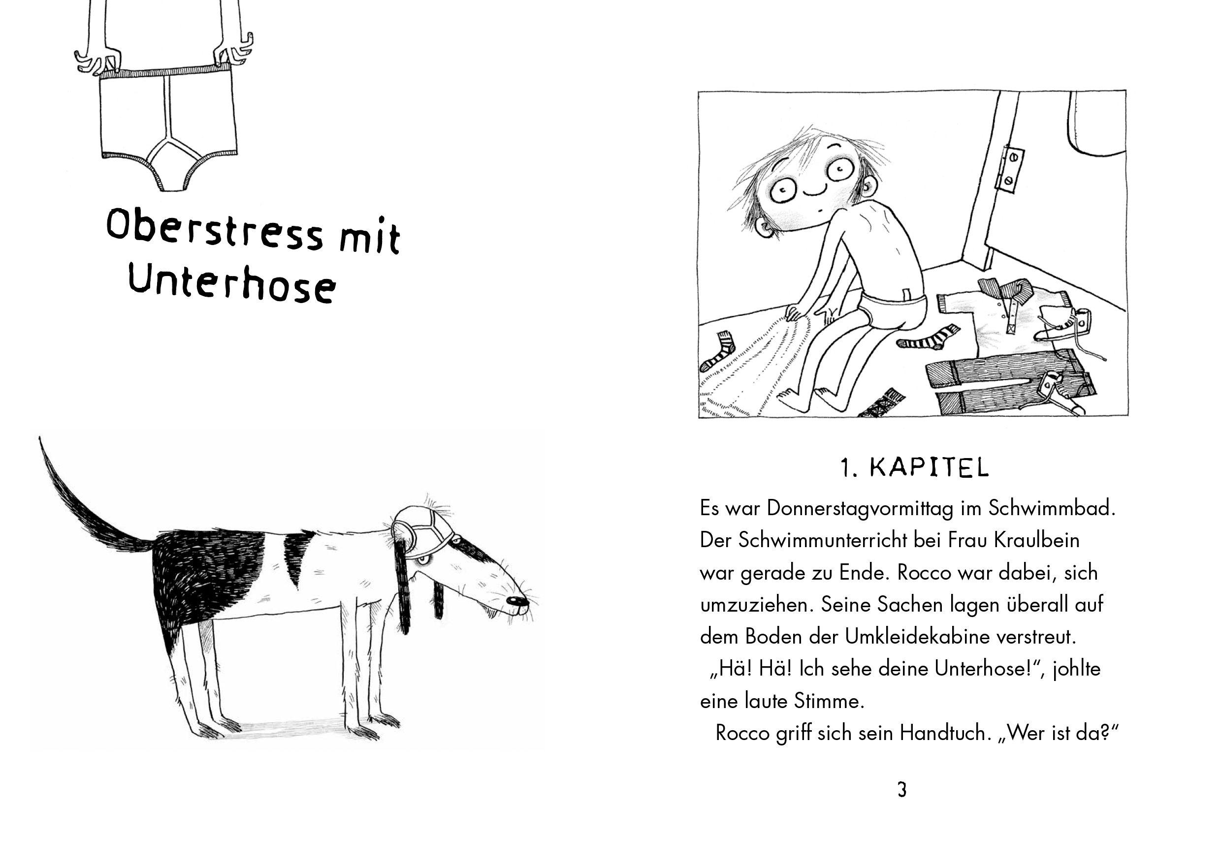 Beispielinhalt (Bild) Rocco Randale 03. Oberstress mit Unterhose