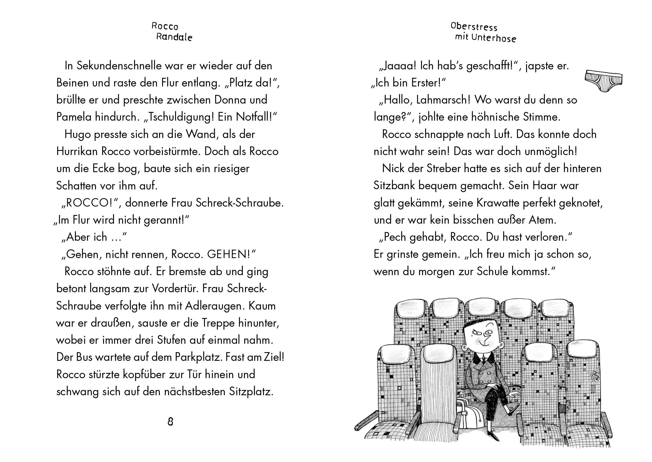 Beispielinhalt (Bild) Rocco Randale 03. Oberstress mit Unterhose