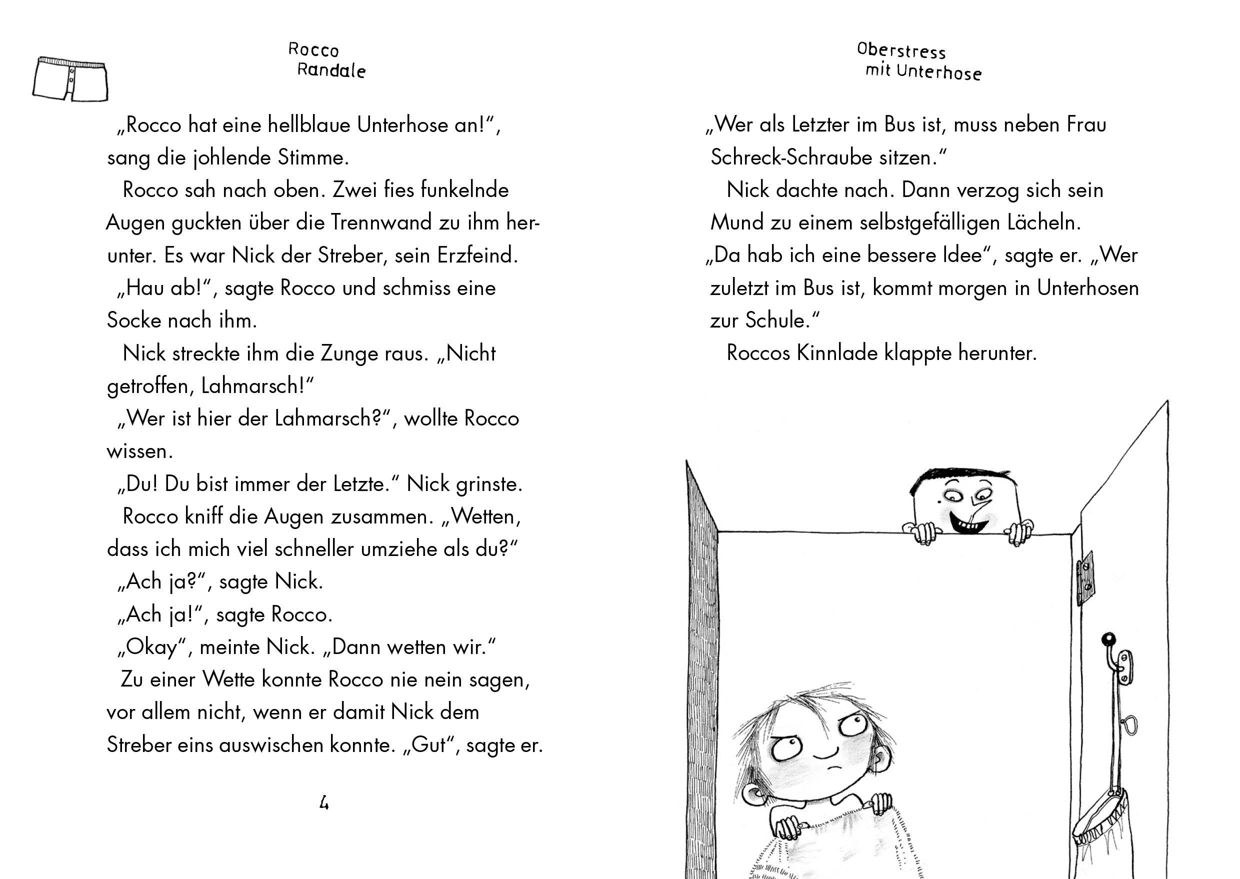 Beispielinhalt (Bild) Rocco Randale 03. Oberstress mit Unterhose