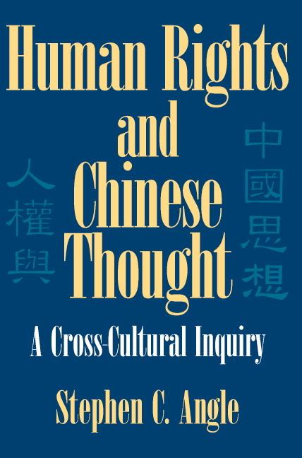 Vorderes Coverbild Human Rights and Chinese Thought