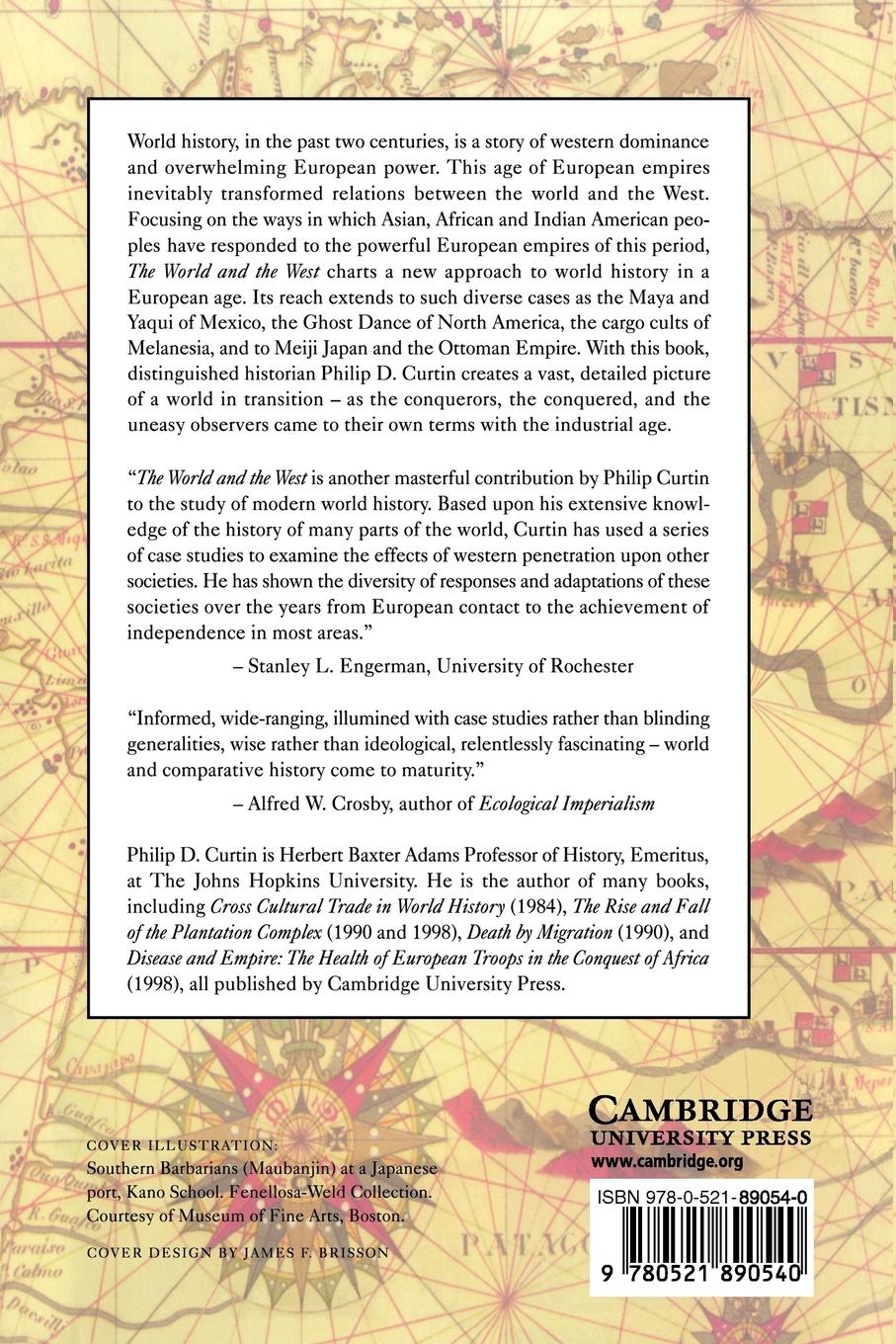 Rückseitencover The World and the West