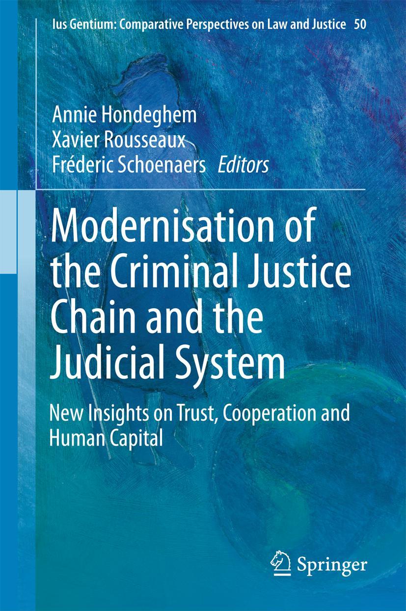 Vorderes Coverbild Modernisation of the Criminal Justice Chain and the Judicial System