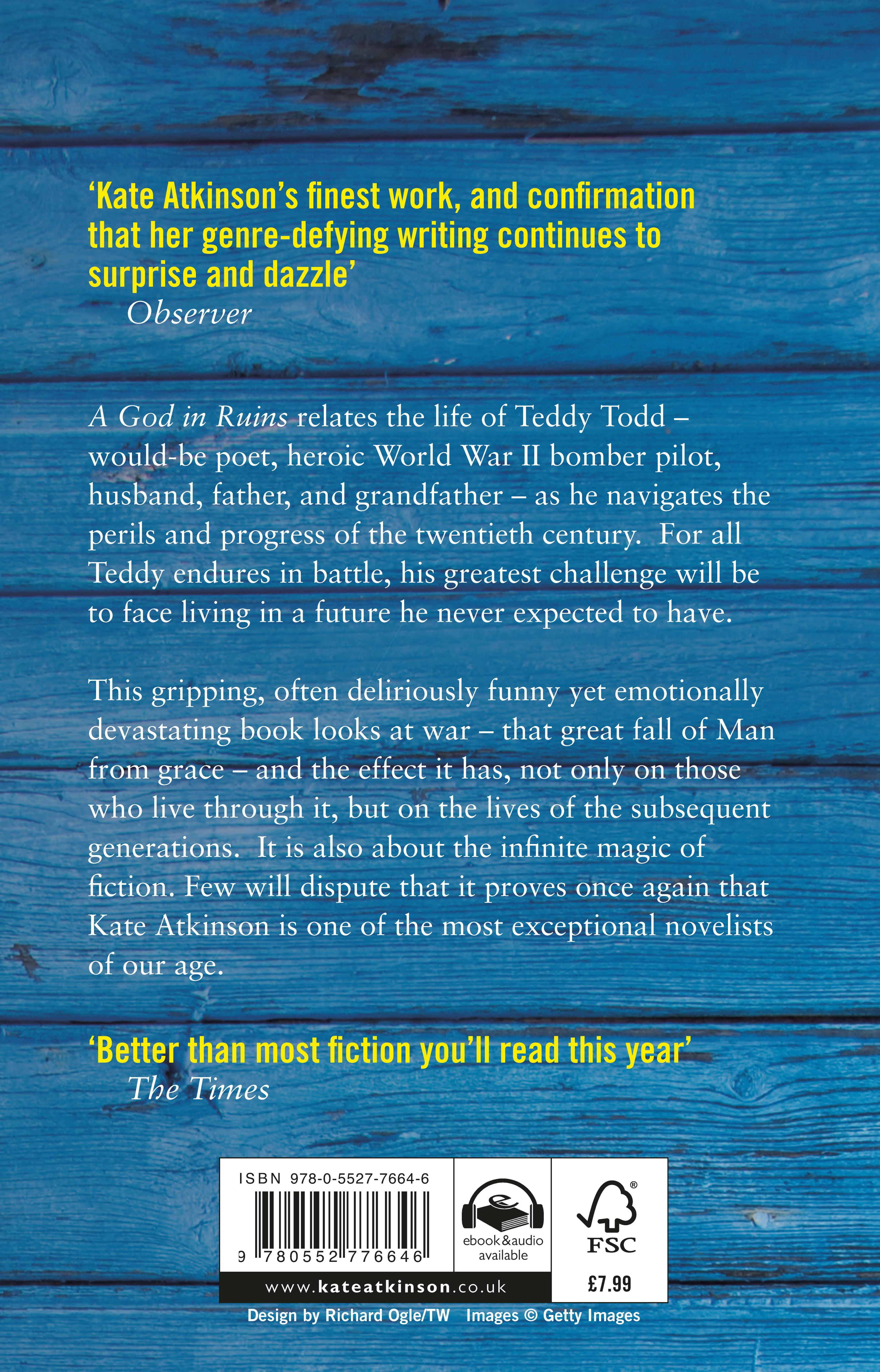 Rückseitencover A God in Ruins