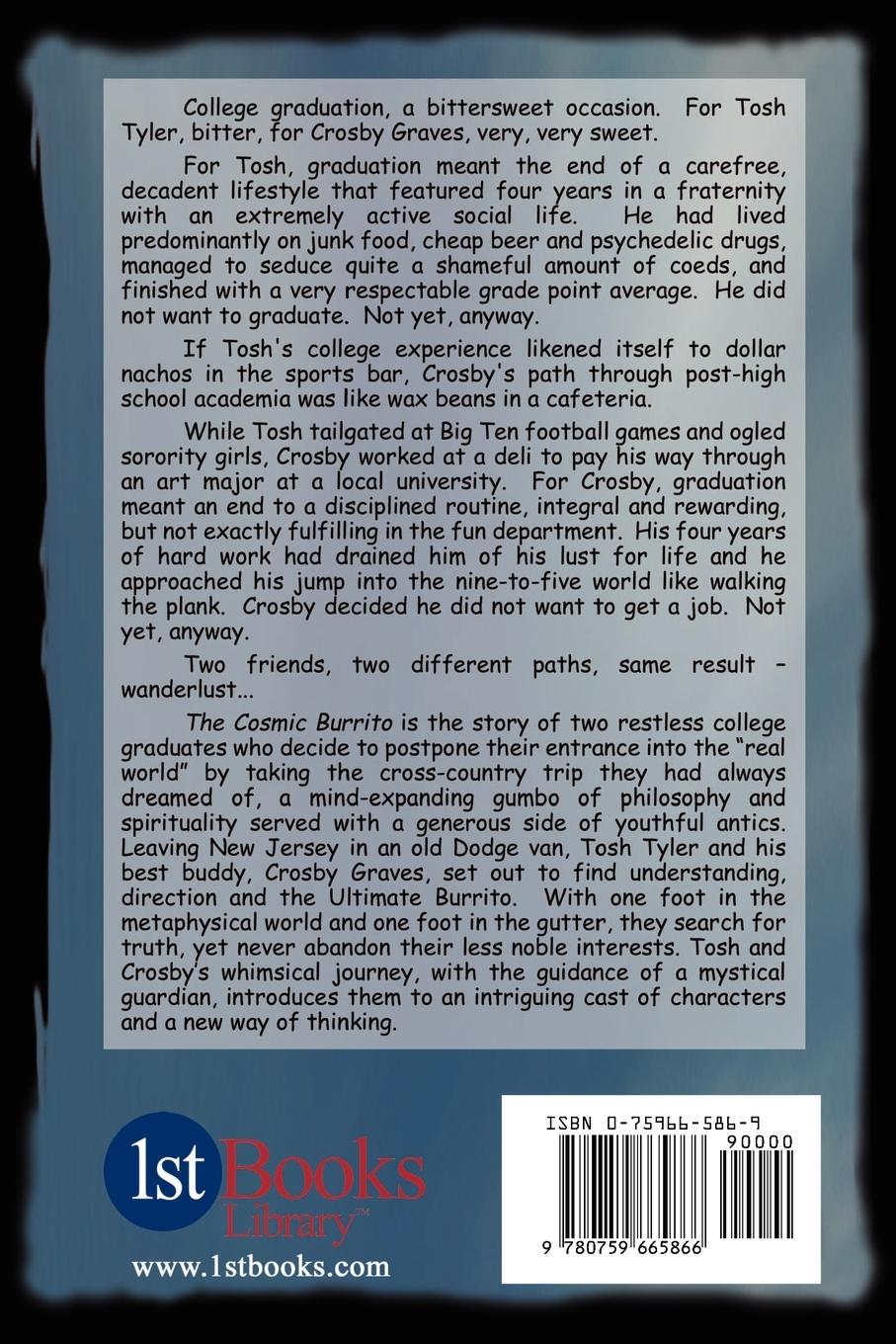 Rückseitencover The Cosmic Burrito