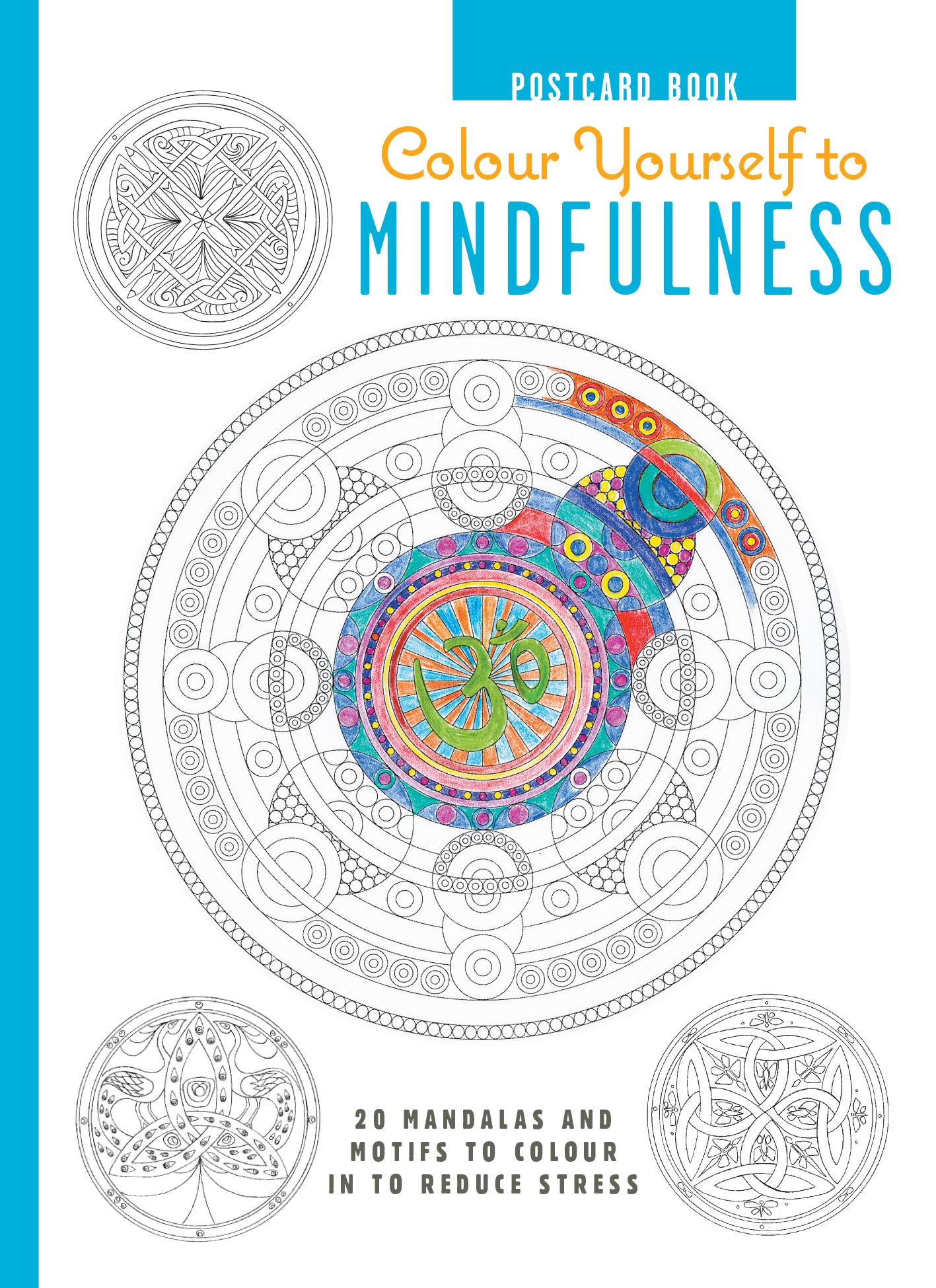 Vorderes Coverbild Colour Yourself to Mindfulness Postcard Book