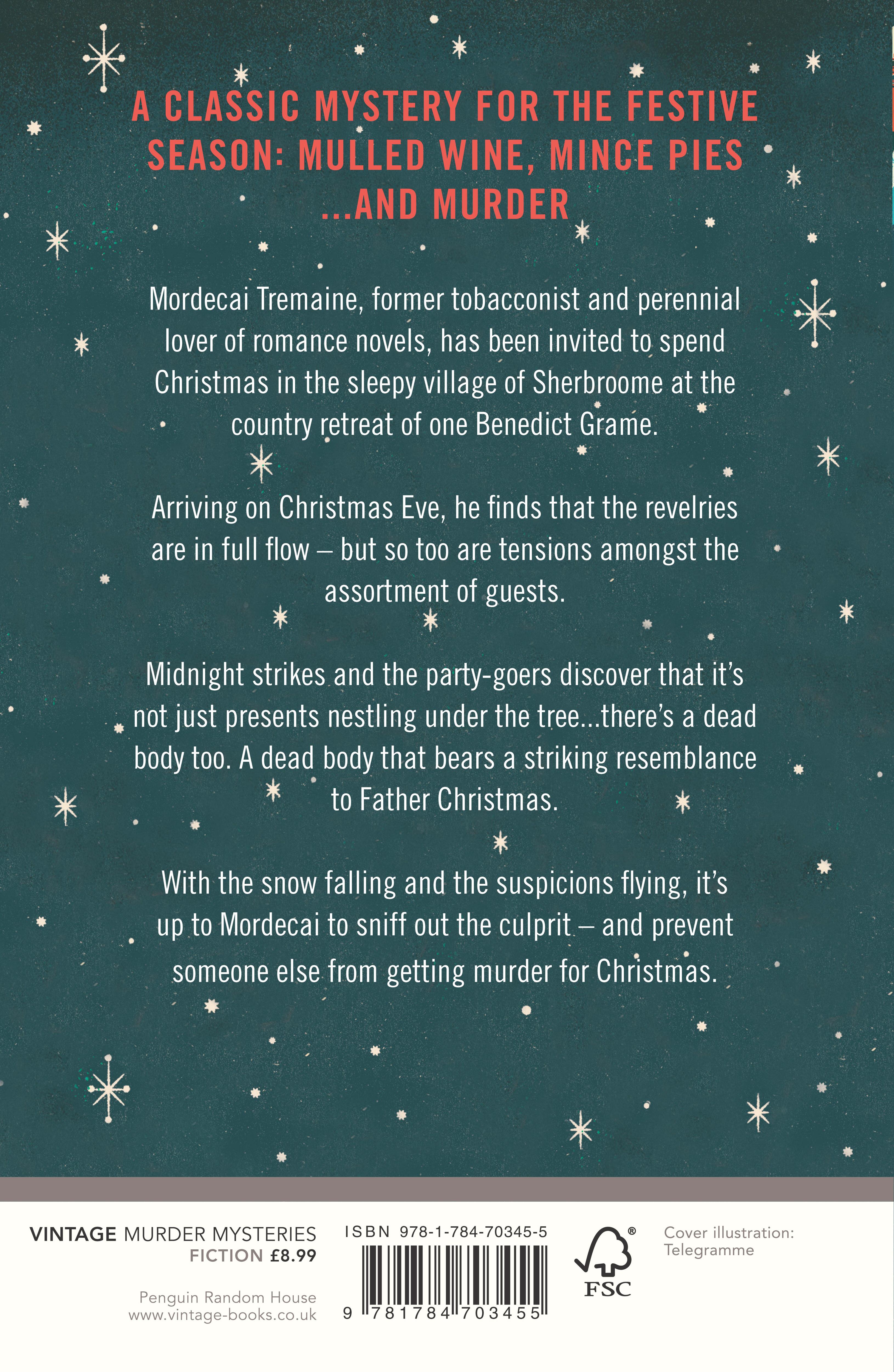 Rückseitencover Murder for Christmas