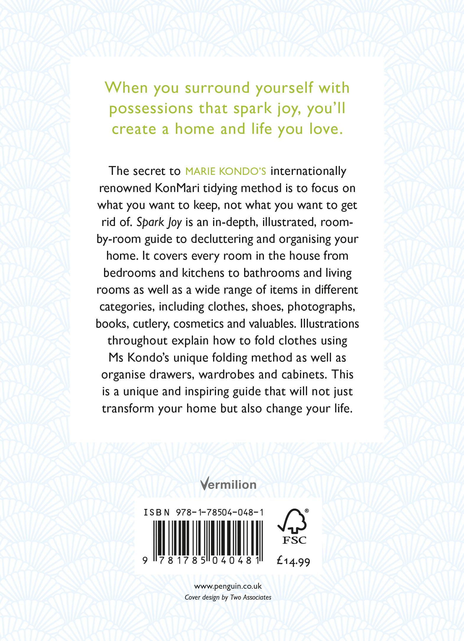 Rückseitencover Spark Joy