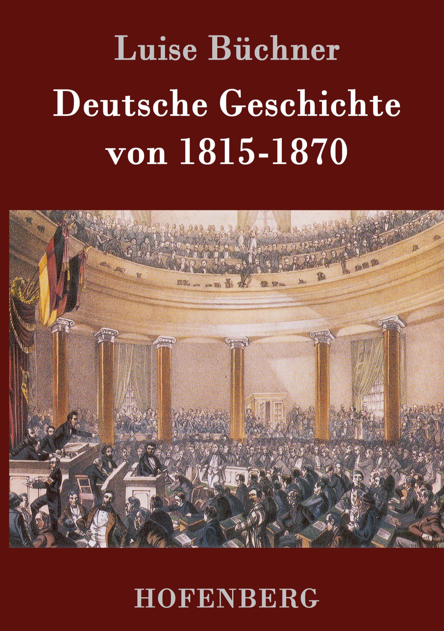 Vorderes Coverbild Deutsche Geschichte von 1815-1870