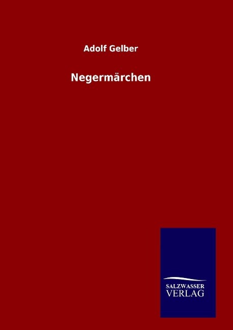 Vorderes Coverbild Negermärchen