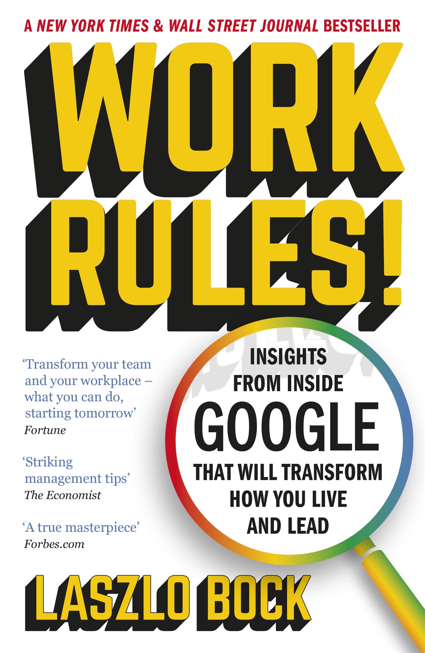 Vorderes Coverbild Work Rules!