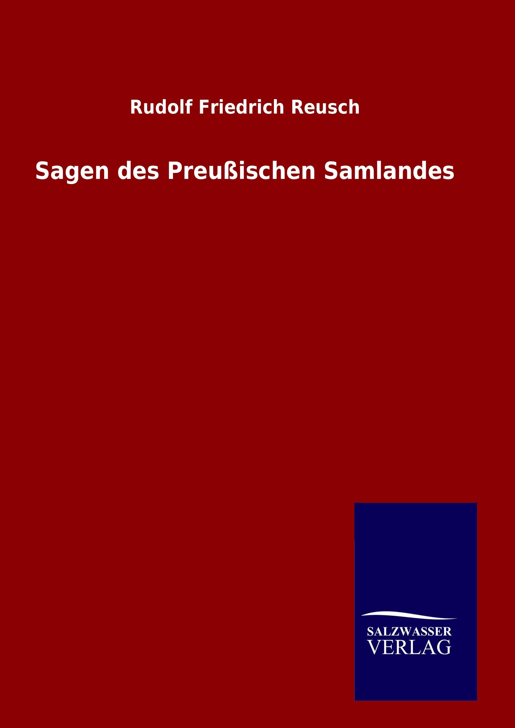 Vorderes Coverbild Sagen des Preußischen Samlandes